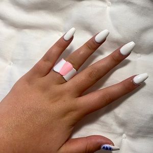 cute pink ring